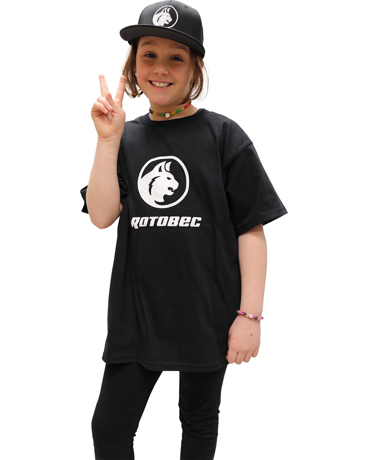 Casquette pour jeune de Richardson - Noir - PTS20Y – Image 4